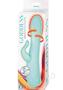 Goddess Heat Up Rotating Rechargeable Silicone Massager - Aqua